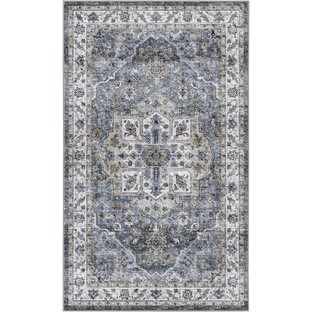 Amara - Indigo/Beige