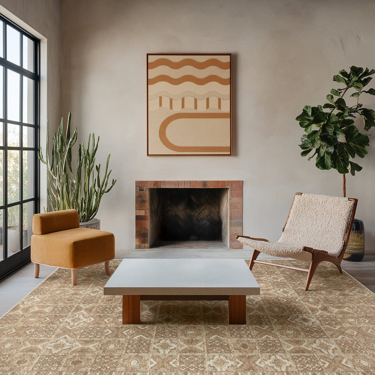 Coyoacán - Natural/Brown